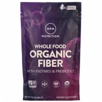 MRM Whole Food Organic Fiber with Enzymes and Prebiotics (цельнопищевая органическая клетчатка с ферментами и пребиотиками) 256 г