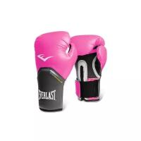 Перчатки тренировочные Everlast Pro Style Elite 10oz розовые