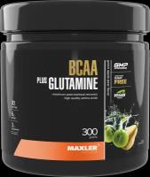 Комплекс аминокислот Maxler BCAA + Glutamine 300 гр. - Зеленое яблоко - Груша