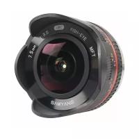 Объектив Samyang 7.5mm f/3.5 UMC Fish-eye Micro 4/3