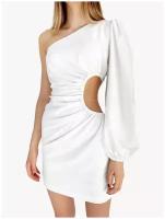 RIMARKA Платье Fleur белое двухслойное