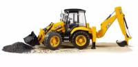 Экскаватор Bruder JCB 5CX eco 02-454 1:16, 41 см, желтый