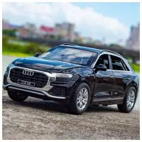 Коллекционная масштабная модель Audi Q8 1:24 (металл,свет,звук)