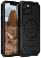 Чехол-накладка Rokform Rugged Case для iPhone 13 со встроенным магнитом. Материал: поликарбонат. Цвет: черный