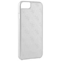 Чехол CG Mobile Guess 4G Aluminium Plate Hard для Apple iPhone 7/iPhone 8, серебристый