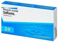 Контактные линзы Bausch & Lomb SofLens 59, 6 шт., R 8,6, D -9