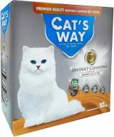 Cats way Box Sodium Grey Cat Litter наполнитель для кошачьего туалета без запаха супер-впитывающий - 11,7 л ( коробка)