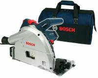 Погружная циркулярная дисковая пила Bosch GKT 55 GCE + Сумка