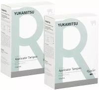 Гигиенические тампоны с аппликатором YUKAMITSU Regular, для умеренных выделений, набор 2х12 шт
