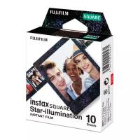 Картридж для моментальной фотографии Fujifilm Instax Square Star Illumi, 10 шт., серый