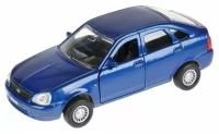 Легковой автомобиль ТЕХНОПАРК Lada Priora хэтчбек 1:35, 12 см, синий