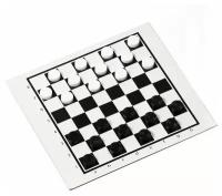 Настольная игра 3 в 1 Надо думать: шашки, шахматы, нарды, поле 21 х 19 см