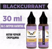 Комплексная пищевая добавка для самогона Blackcurrant (Блэккурант) 30 мл, Вкусоароматическая добавка Winstory, ароматизатор пищевой, Эссенция