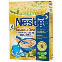 Каша Nestlé безмолочная Помогайка 5 злаков с липовым цветом, с 6 месяцев, 200 г