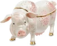 Шкатулка Розовая свинка