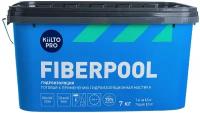 Мастика KIILTO Fiberpool, 7кг, цвет аквамариновый