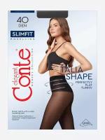 Колготки Conte elegant Slimfit, 40 den, размер 3, черный