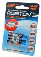 Аккумулятор Robiton 2500MHAA-2 BL2