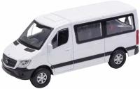 Машинка Welly Микроавтобус Mercedes-Benz Sprinter Traveliner белый