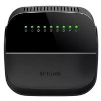 Беспроводной маршрутизатор ADSL D-Link DSL-2740U/R1A 802.11bgn 300Mbps 2.4 ГГц 4xLAN черный