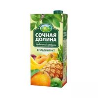 Напиток сокосодержащий Мультифрукт Сочная долина, 0.95 л