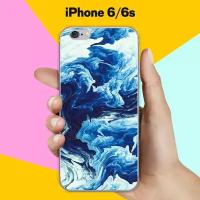 Силиконовый чехол на Apple iPhone 6/6s Синий цвет / для Эпл Айфон 6/6с