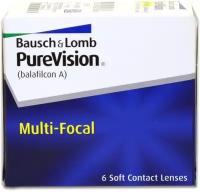 Контактные линзы Bausch & Lomb PureVision Multi-focal, 6 шт