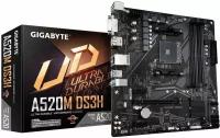 Материнская плата Gigabyte A520M DS3H V2 AM4 A520 DDR4 DVI/HDMI