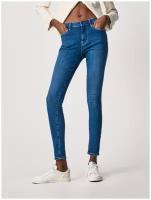 Джинсы женские, Pepe Jeans London, артикул: PL204171, цвет: голубой (WR0), размер: 31/32