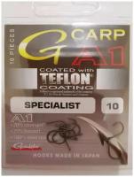 Крючок Gamakatsu Hook A1 G-Carp Specialist №10