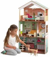 Дом для кукол KidKraft Дотти с мебелью 17элементов 65965_KE
