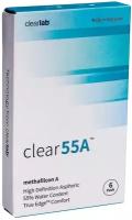 Контактные линзы Clearlab Clear 55A, 6 шт., R 8,7, D -8,5