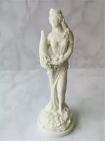 Статуэтка Фортуна богиня удачи 19 см. Белый. Мраморная крошка