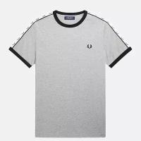 Футболка FRED PERRY, размер L, серый