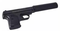Пистолет пневматический Stalker SA25S Spring Colt 25 +имит. ПБС, к.6мм маг-н 7шар, до 80м/с