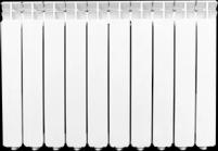 Радиатор секционный STI Classic/AL 500, кол-во секций: 10, 13.5 м2, 1350 Вт, 800 мм.алюминиевый