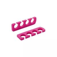 Runail Professional Разделители для пальцев ног 10 мм розовый