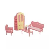 Огонёк Набор мебели для гостиной Маленькая принцесса (С-1523/С-1524) нежно-розовый
