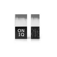 ONIQ, Финишное покрытие Quartz Прозрачный матовый топ с глиттером, без лип. №OGP-195 10 мл