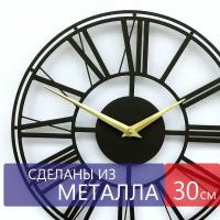 Настенные часы из металла 