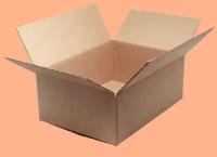 Коробки для хранения. Коробка картонная 180*150*85, 10 штук в упаковке. Гофрокороб для упаковки, хранения и переезда