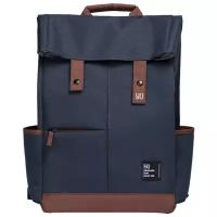 Городской рюкзак Xiaomi 90 Points Vibrant College Casual Backpack (dark blue), синий