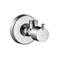 Запорный клапан hansgrohe S 1/2 13901000 муфтовый (НР/НР), латунь