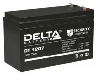 Батарея Delta DT 1207 12В, 7Ач, 151х65х102мм