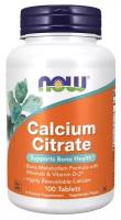 Таблетки NOW Calcium Citrate