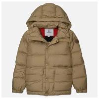 Мужской пуховик Woolrich Microfiber Sierra бежевый, Размер S