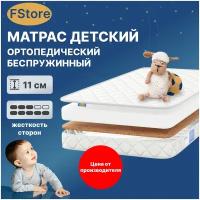 Матрас детский FStore Roll Eco Deluxe, Беспружинный, 80х180 см