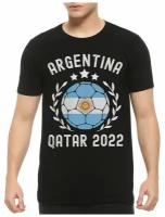Футболка Dream Shirts Сборная Аргентины - Чемпионы Мира 2022 Мужская
