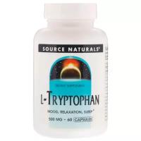 Аминокислота Source Naturals L-Tryptophan 500 мг