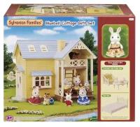 Игровой набор Sylvanian Families Коттедж с синей крышей 5671 разноцветный